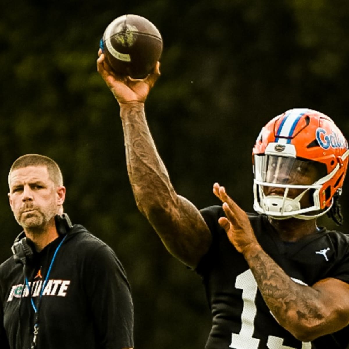 QB Anthony Richardson shines in Gators' Orange and Blue game