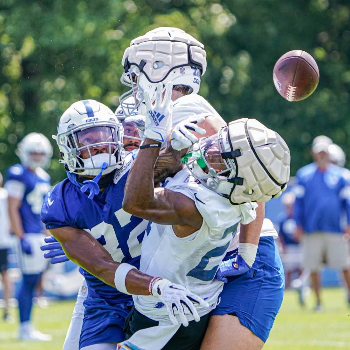 Indianapolis Colts wide receiver Michael Pittman Jr. (11) during an NFL  preseason football game, Saturday, Aug. 12, 2023, in Orchard Park, N.Y. (AP  Photo/Charles Krupa Stock Photo - Alamy