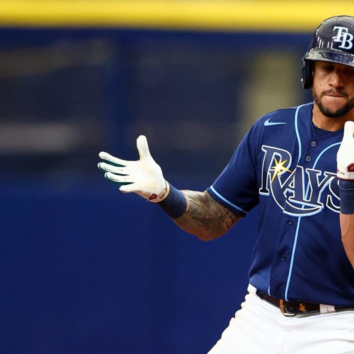 Rays' Jose Siri gets defensive with glove, arm in win over A's