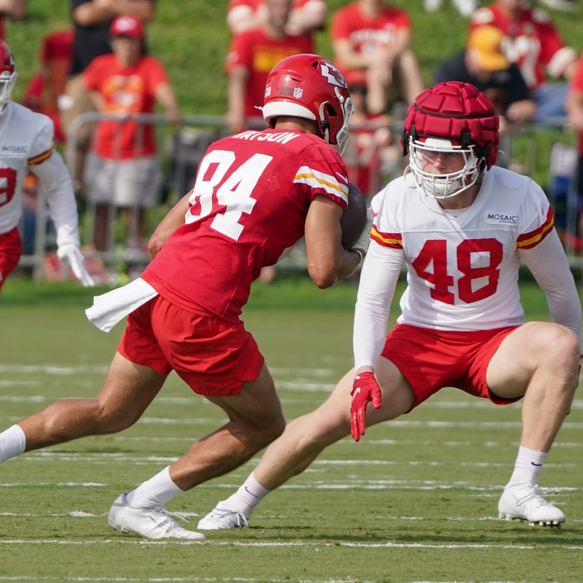 Chiefs' WR Justin Watson could be asked to step in against former team