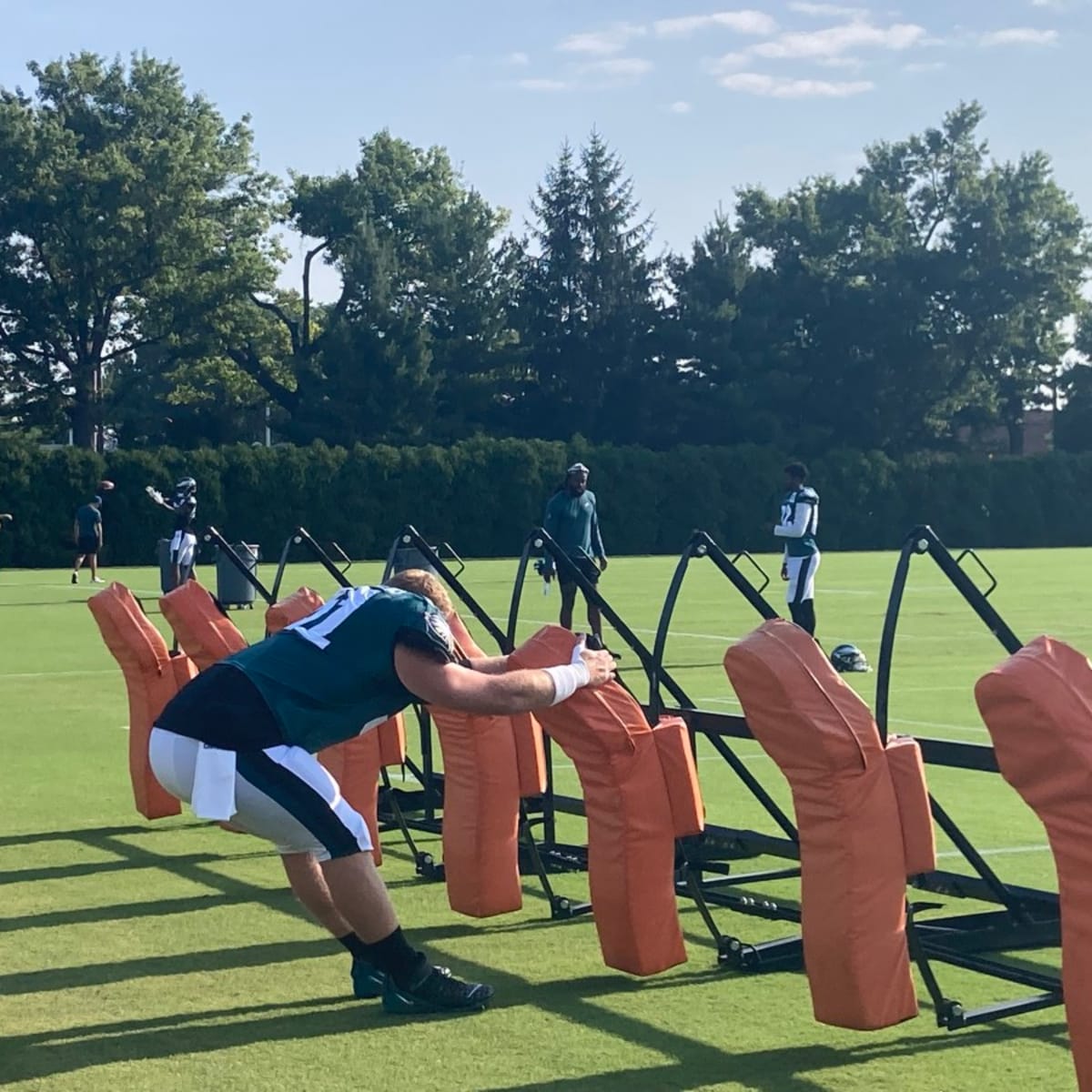 Eagles training camp notes: Cam Jurgens beefing up, Avonte Maddox on the  mend and more – NBC Sports Philadelphia