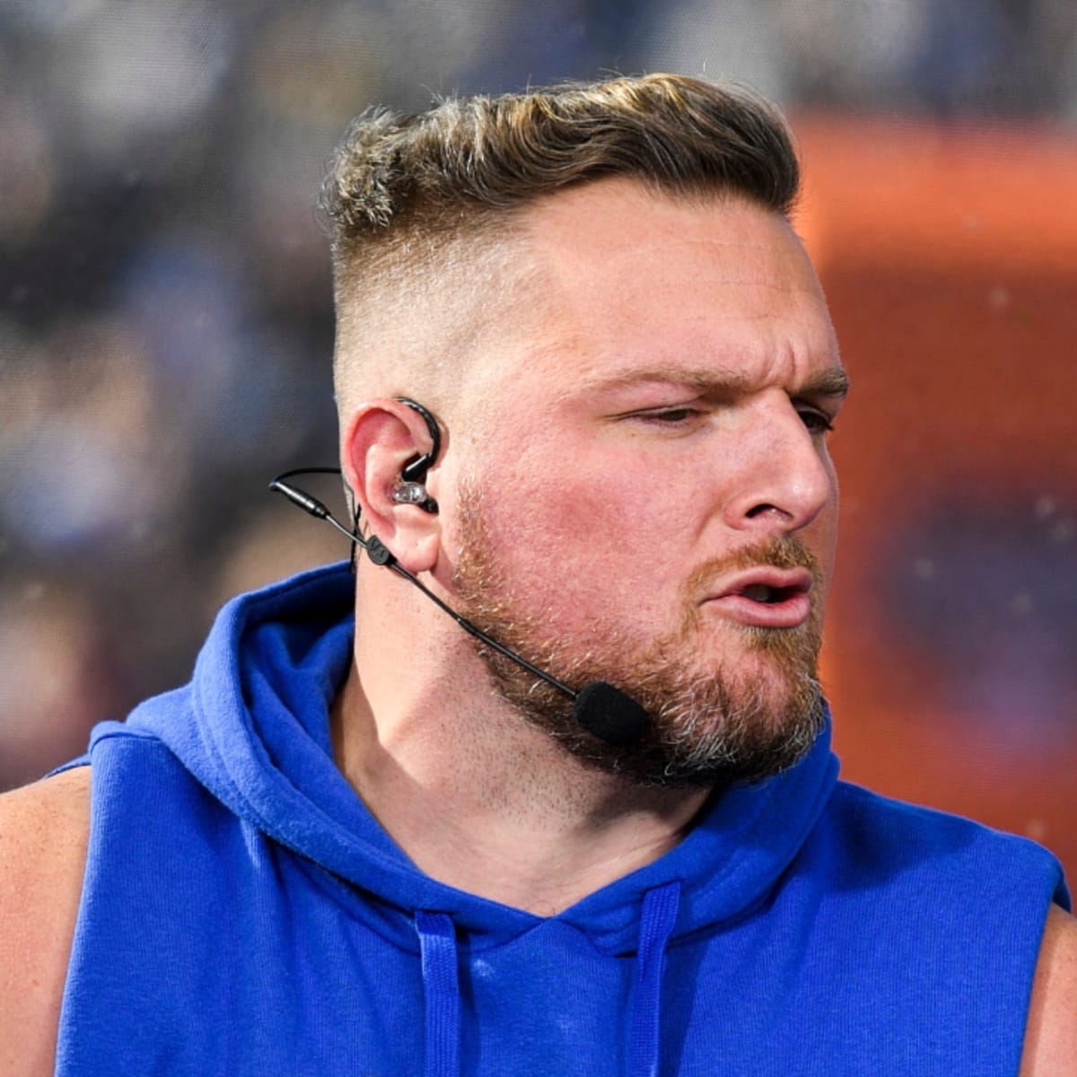 Pat McAfee on X: The BEST jawline in sports is back today @OfficialAJHawk  fills in for me while I'm on the road #PatMcAfeeShowLIVE Take a mental  vacation with him and all the