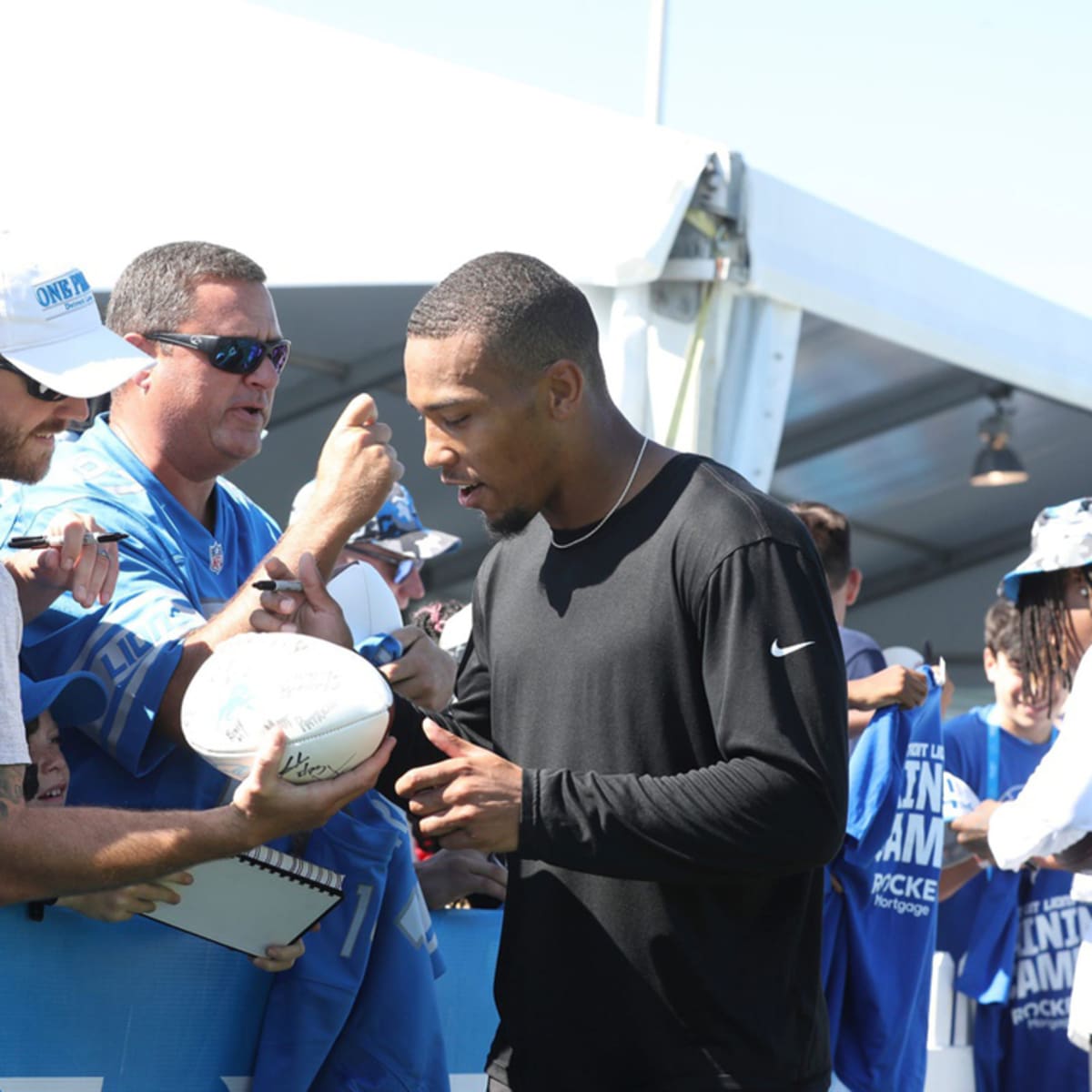 Detroit Lions rookie WR Jameson Williams gets Matthew Stafford's permission  to wear No. 9 jersey