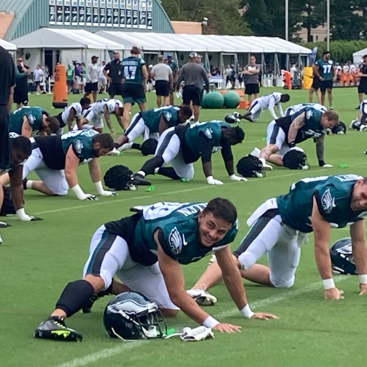 Eagles training camp 2022: Alabama's Josh Jobe making quiet push