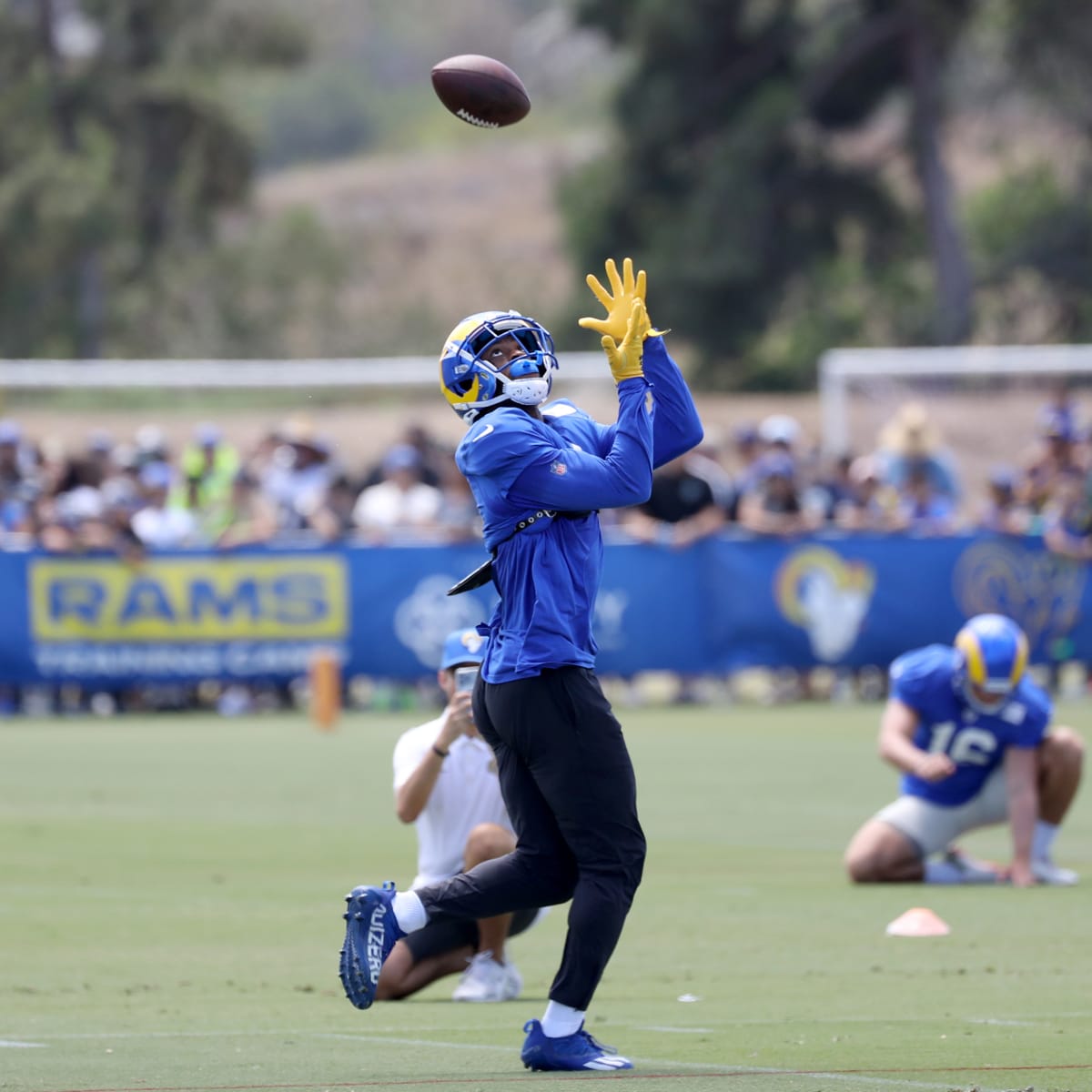 Rams' Allen Robinson-Matthew Stafford combo not in practice yet