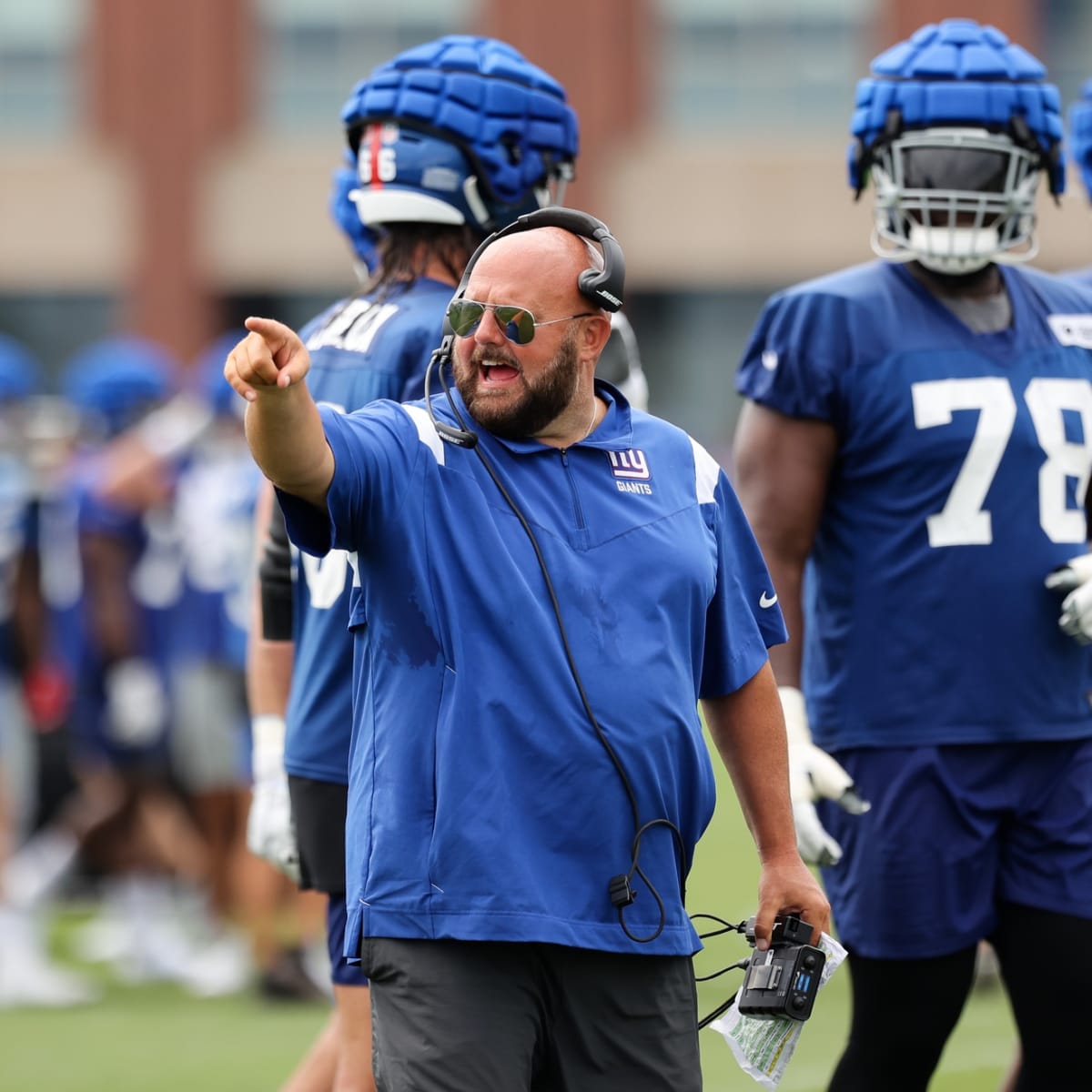 New York Giants linebacker Tomon Fox (49) during an NFL preseason football  game against the Cincinnati Bengals, Sunday, Aug. 21, 2022 in East  Rutherford, N.J. The Giants won 25-22. (AP Photo/Vera Nieuwenhuis