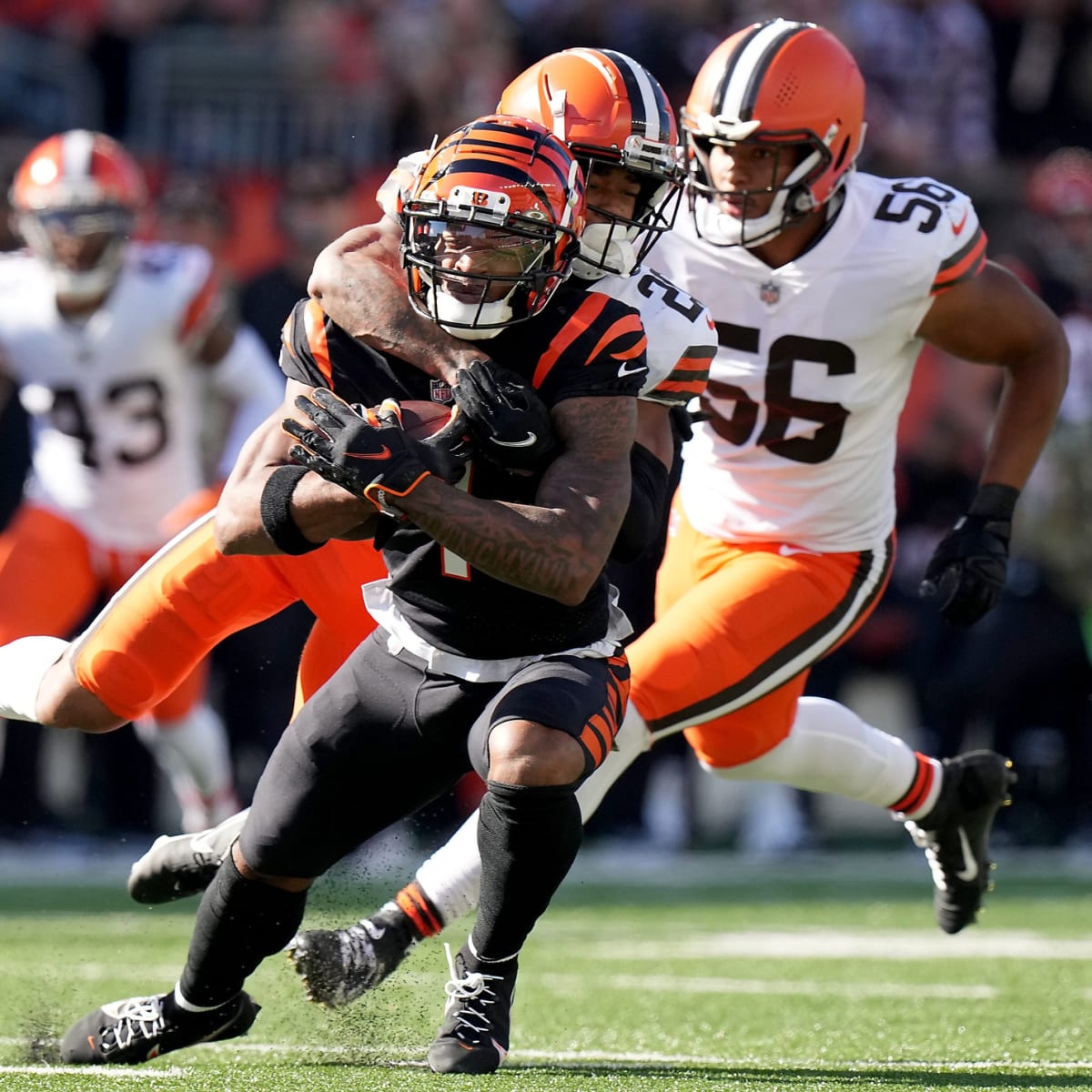 Cleveland Browns battle cross state Ohio rival Cincinnati Bengals Sunday