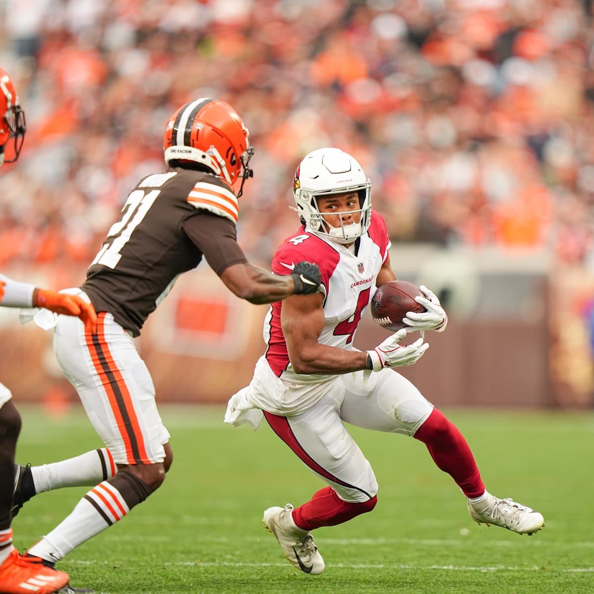 You won't believe what caused Cardinals' Rondale Moore to muff a punt