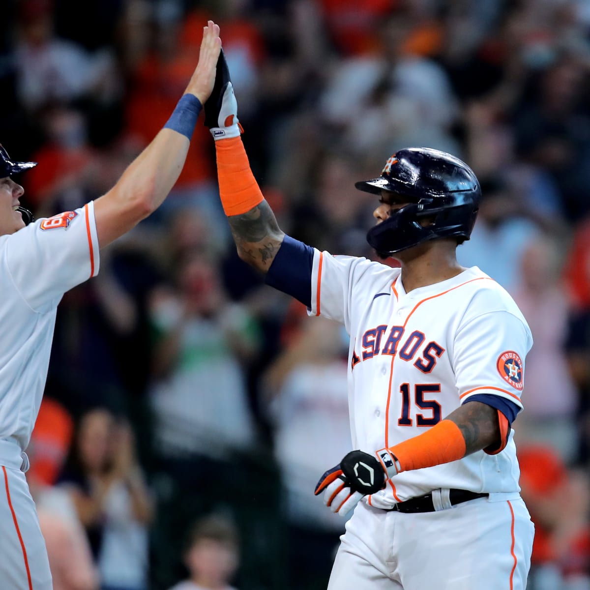 Jake Meyers hits 2 HRs, carries Astros past Yankees