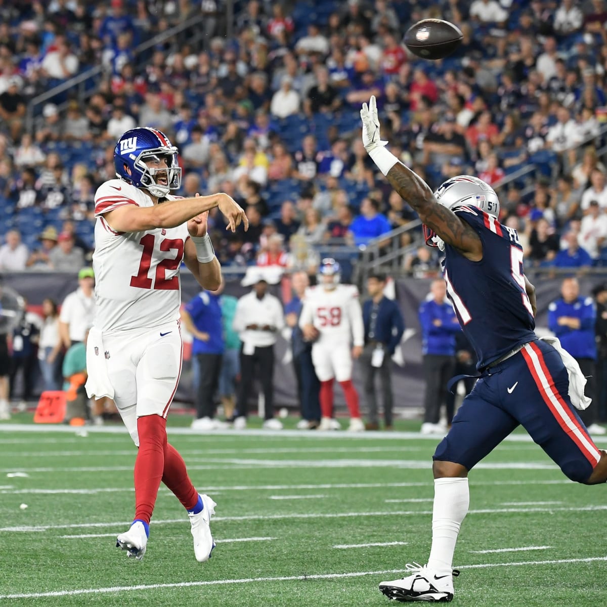Giants beat Patriots in final play of preseason game