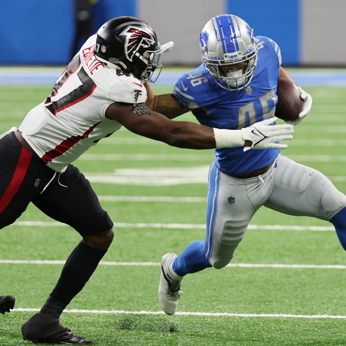 Falcons snap counts from a preseason win over the Lions - The