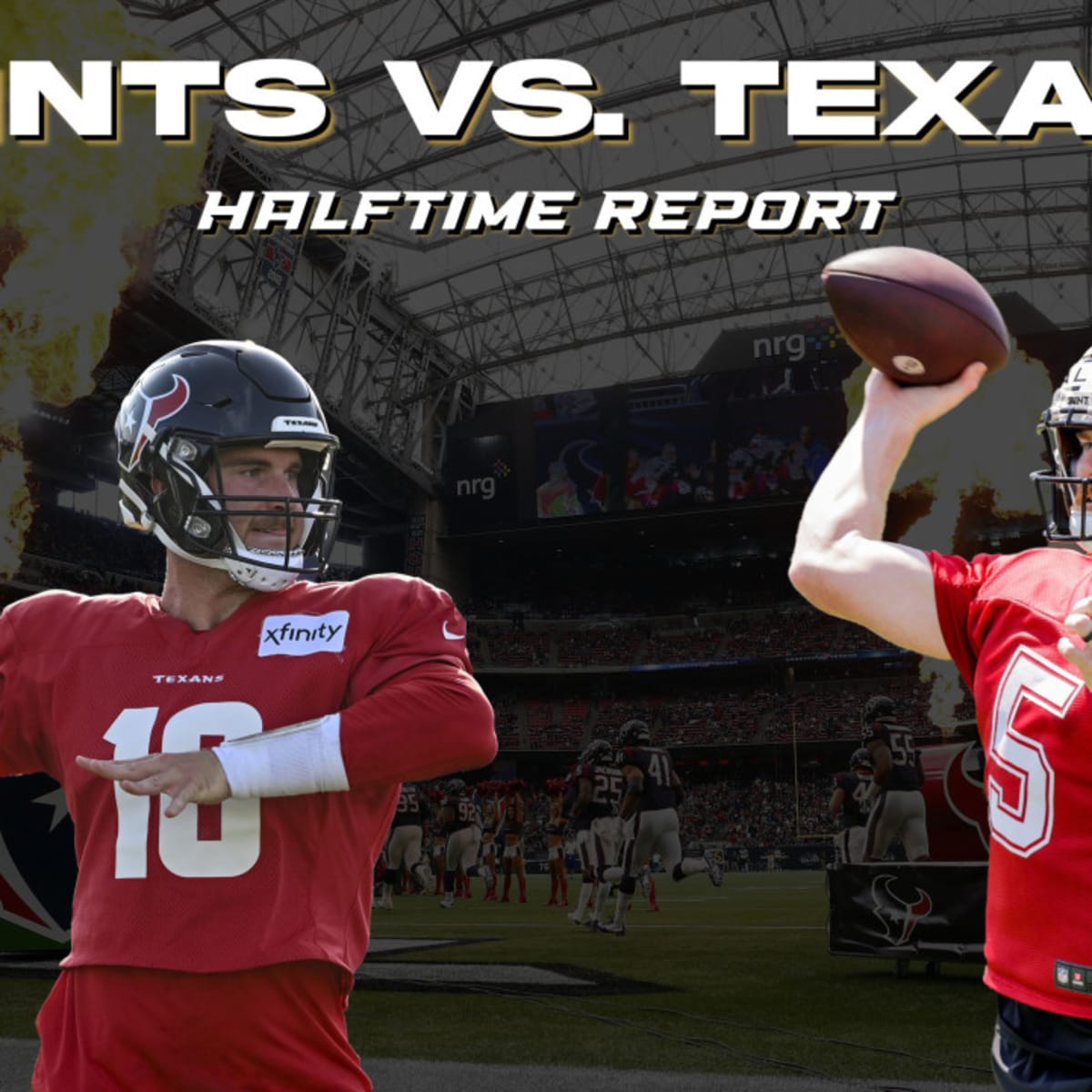 LIVE: Texans vs Saints Pregame Report