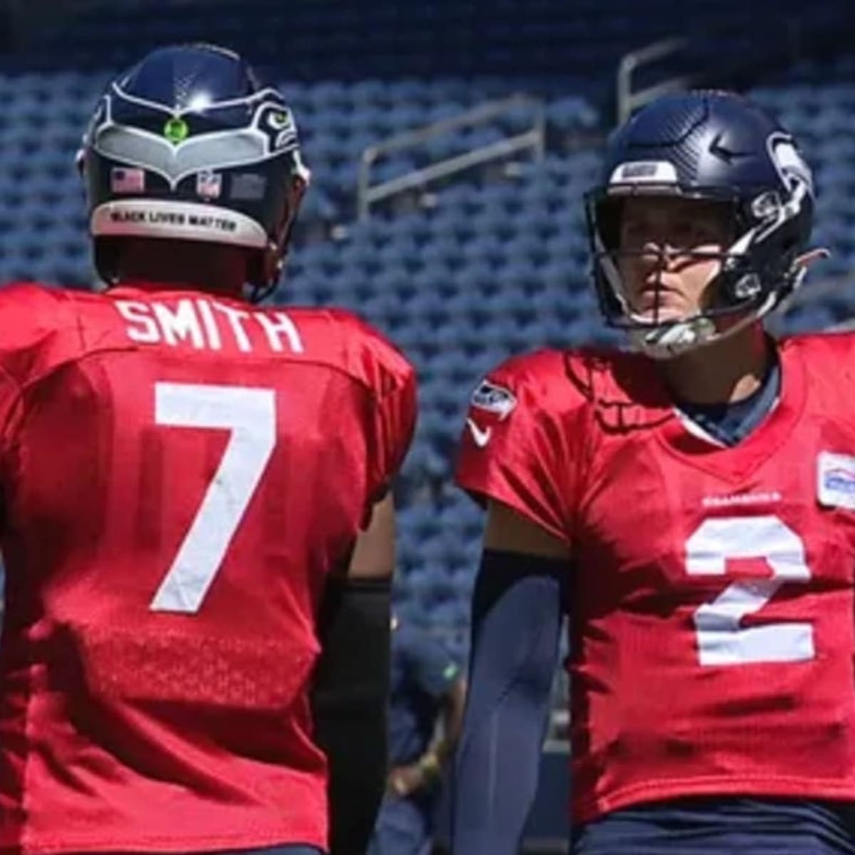 They're not Russell Wilson, but Drew Lock and Geno Smith are