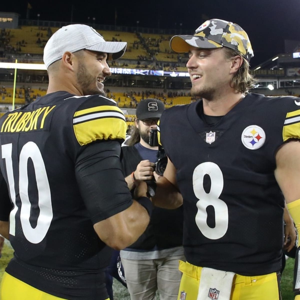 N.J.'s Kenny Pickett climbing Steelers' QB depth chart 