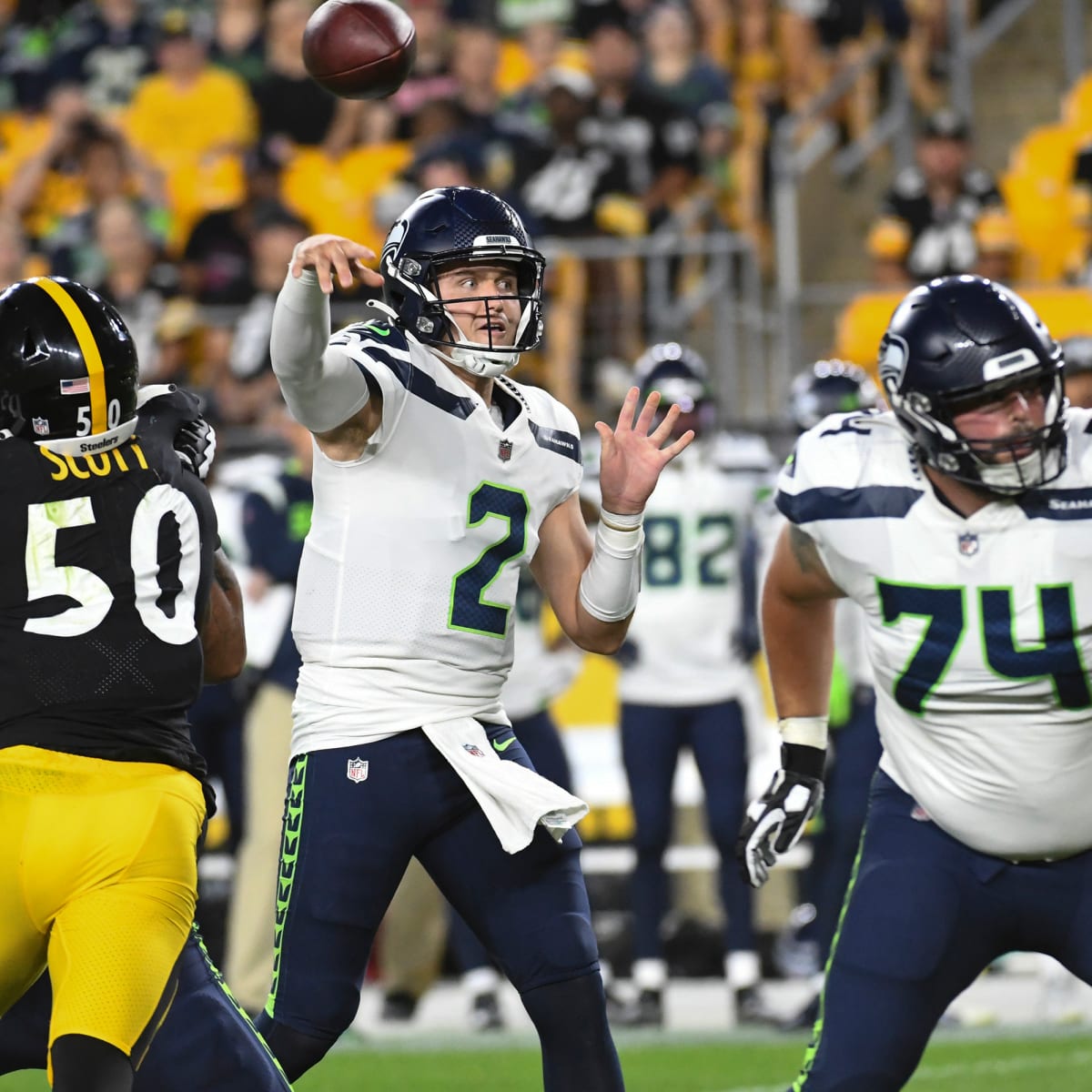 Pittsburgh Steelers vs. Seattle Seahawks - 2022 NFL Preseason Week 1 -  Acrisure Stadium in Pittsburgh, PA