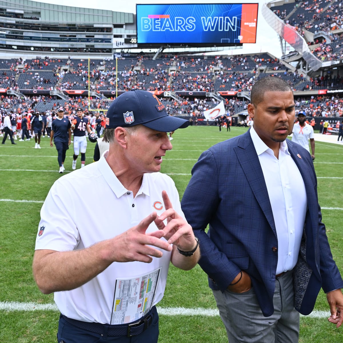 Matt Eberflus swears the Bears were ready to play despite