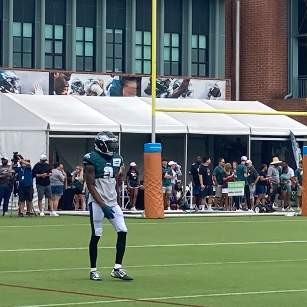 Eagles training camp game ball: DeVonta Smith has a highlight reel day