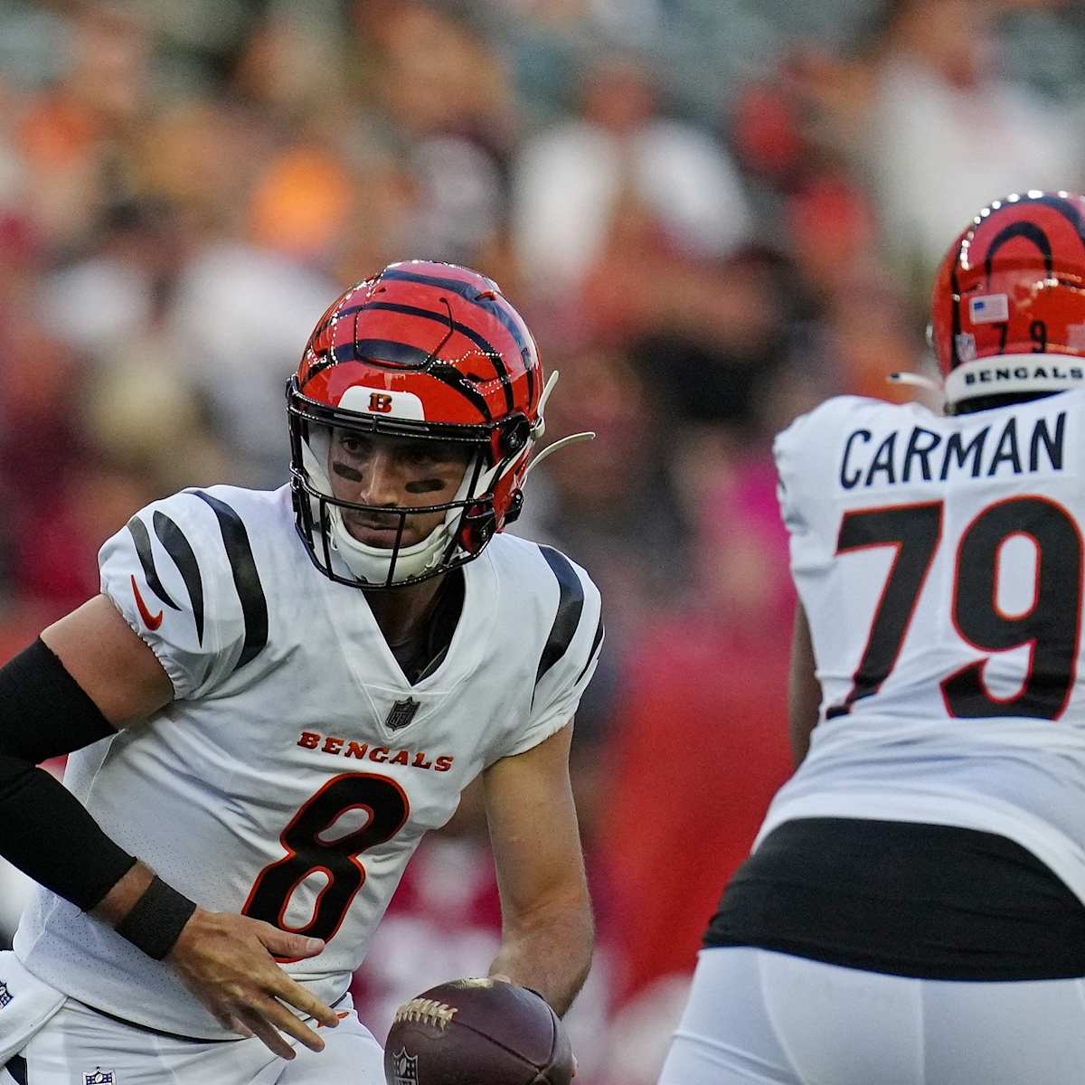 Will Jackson Carman Beat Out La'el Collins and Jonah Williams For Bengals'  Right Tackle Job? 