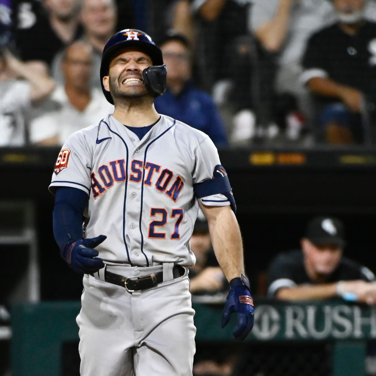 Houston Astros' growing pains show in loss to Chicago White Sox