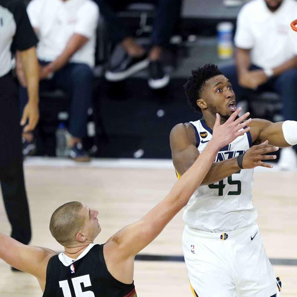 Donovan Mitchell drops career-high 57 points in 2020 playoff debut