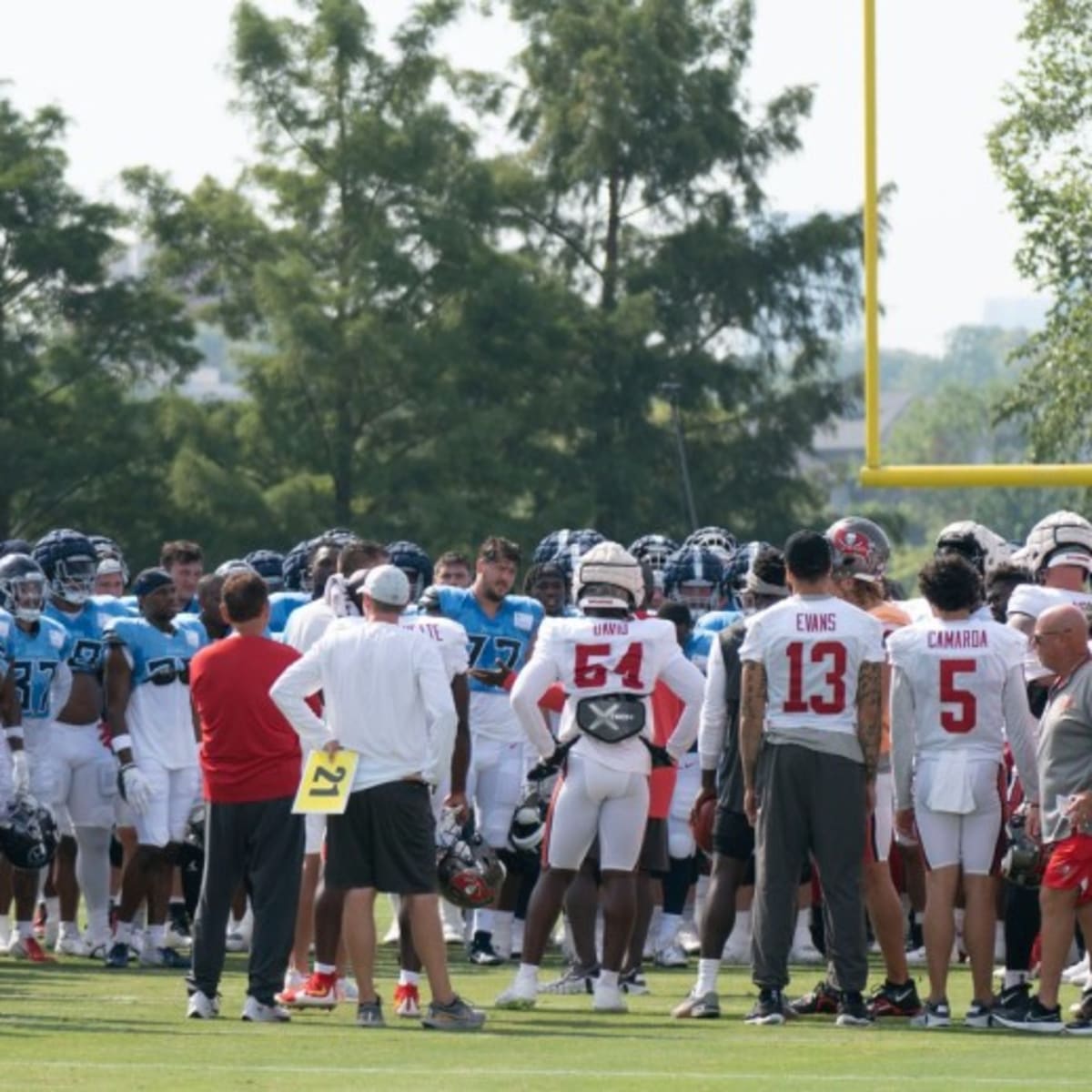 8 observations from Titans' first joint practice with Bucs