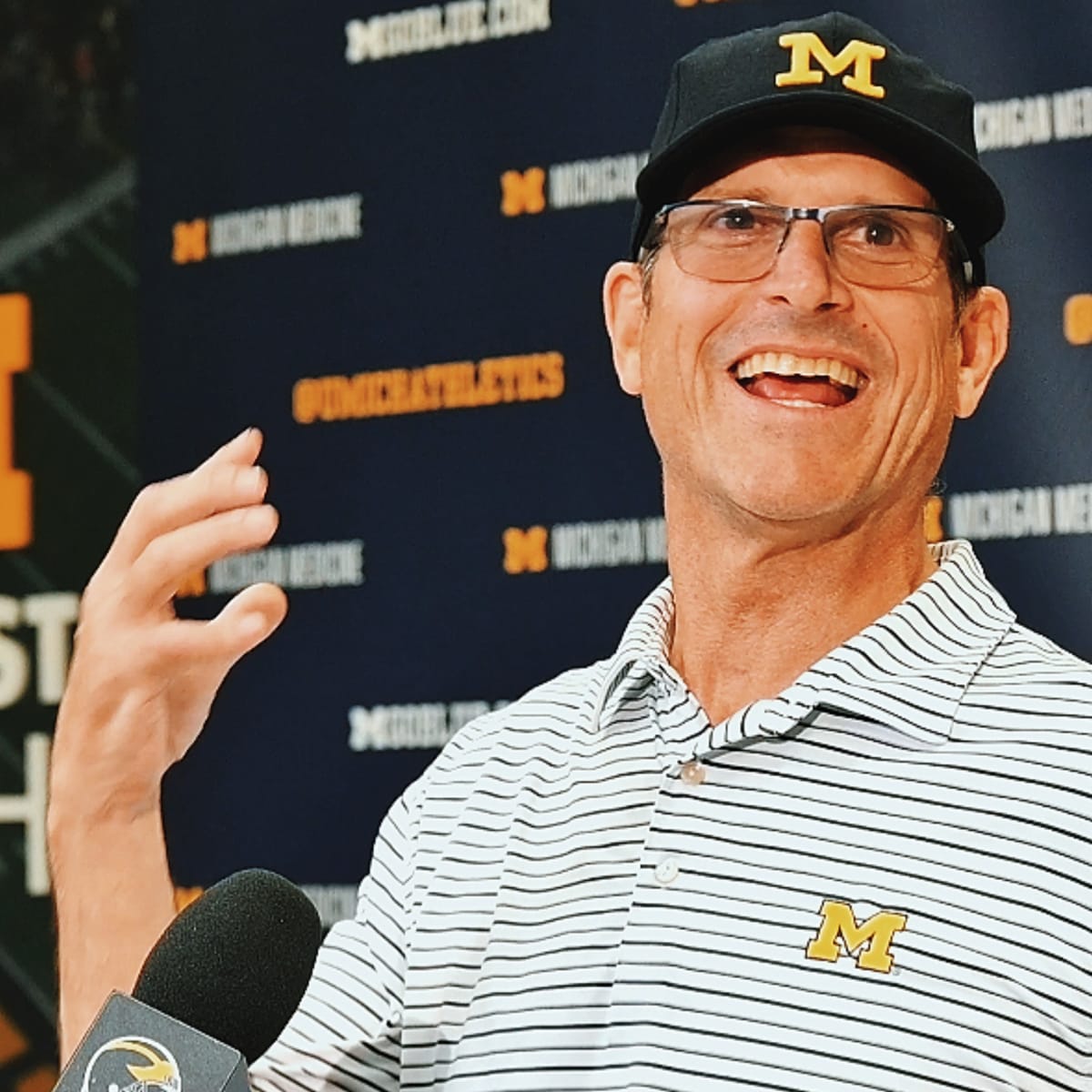 Harbaugh: Knee braces now mandatory for all UM linemen