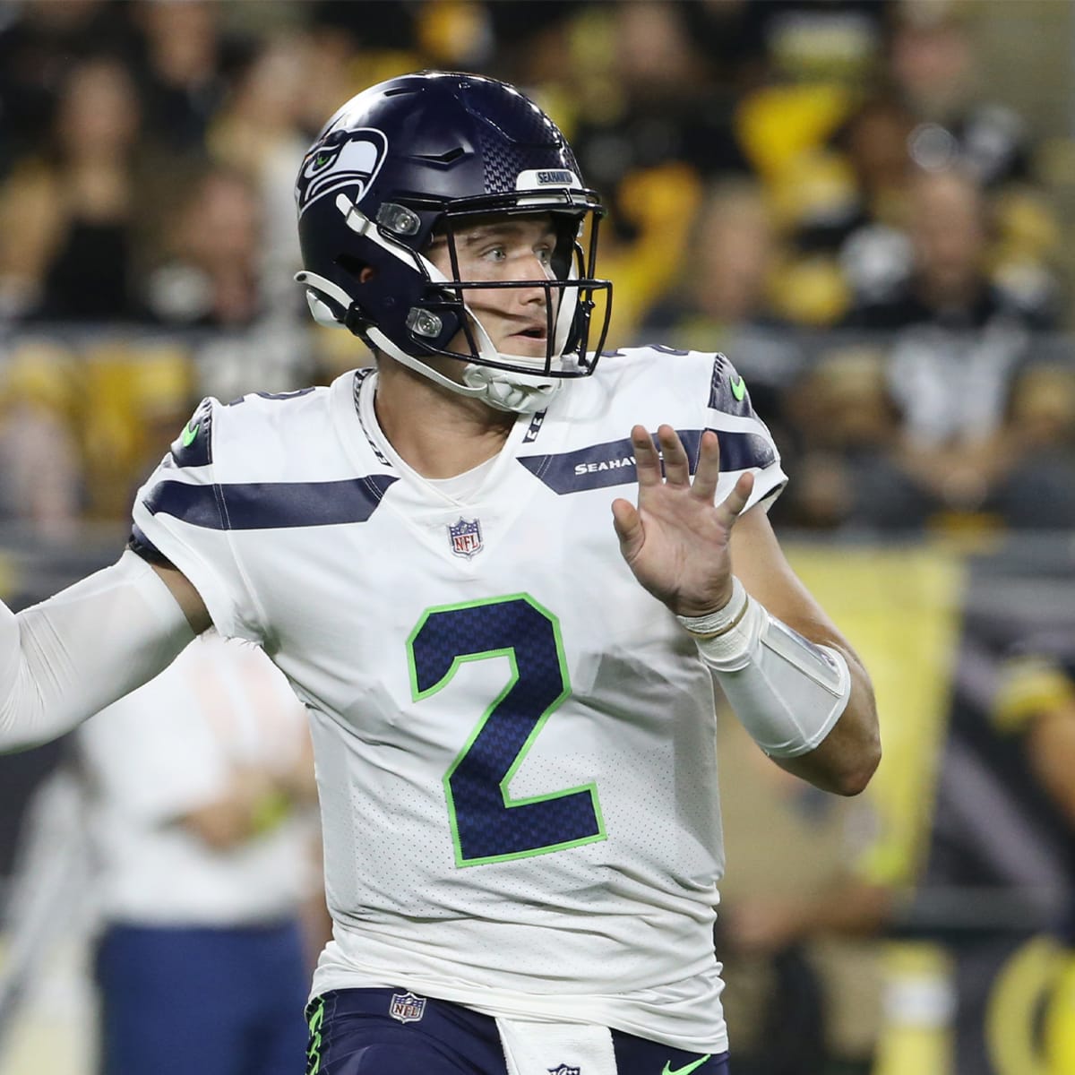 Seahawks QB Drew Lock says leaving preseason game 'precautionary thing'