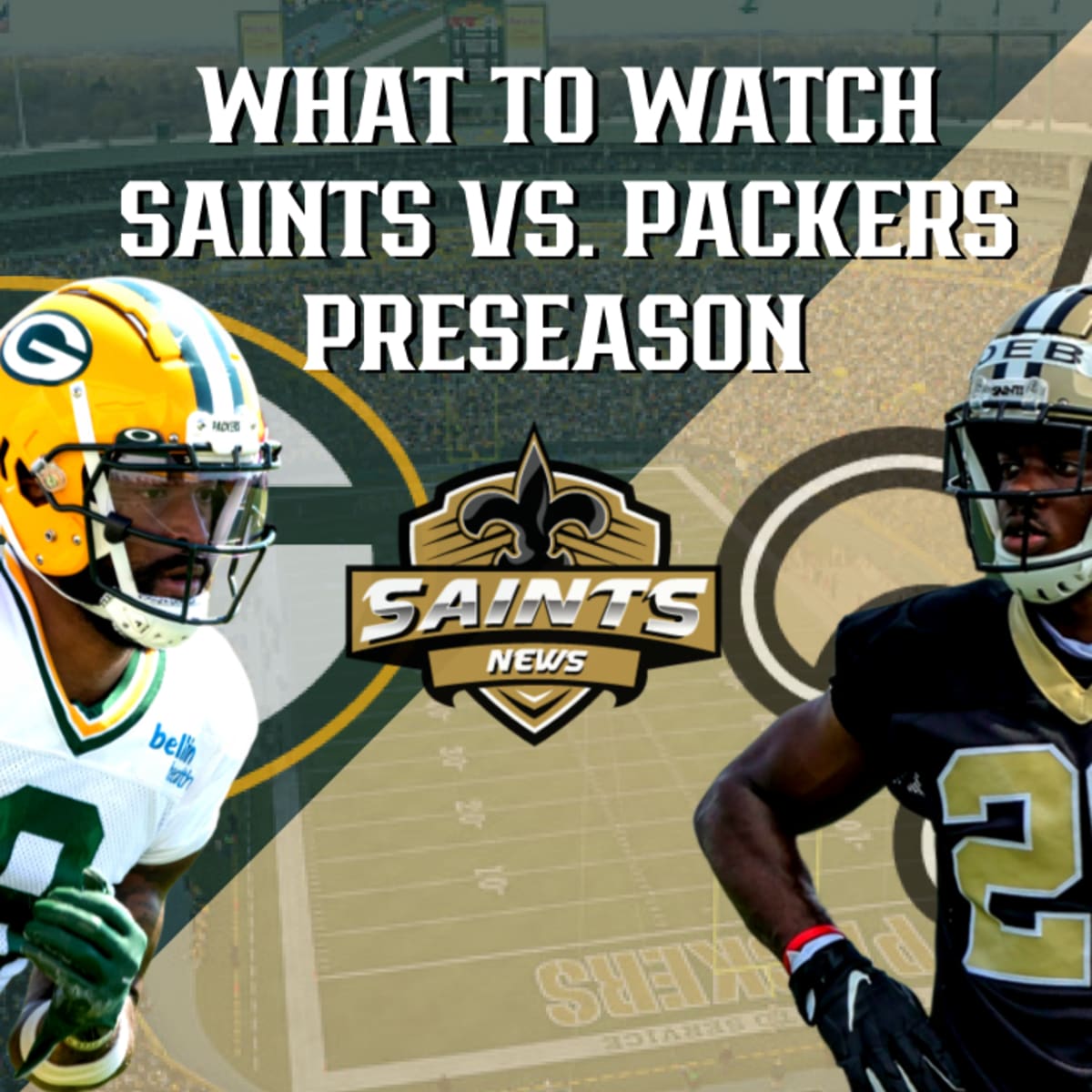 How to watch the New Orleans Saints vs. Green Bay Packers this