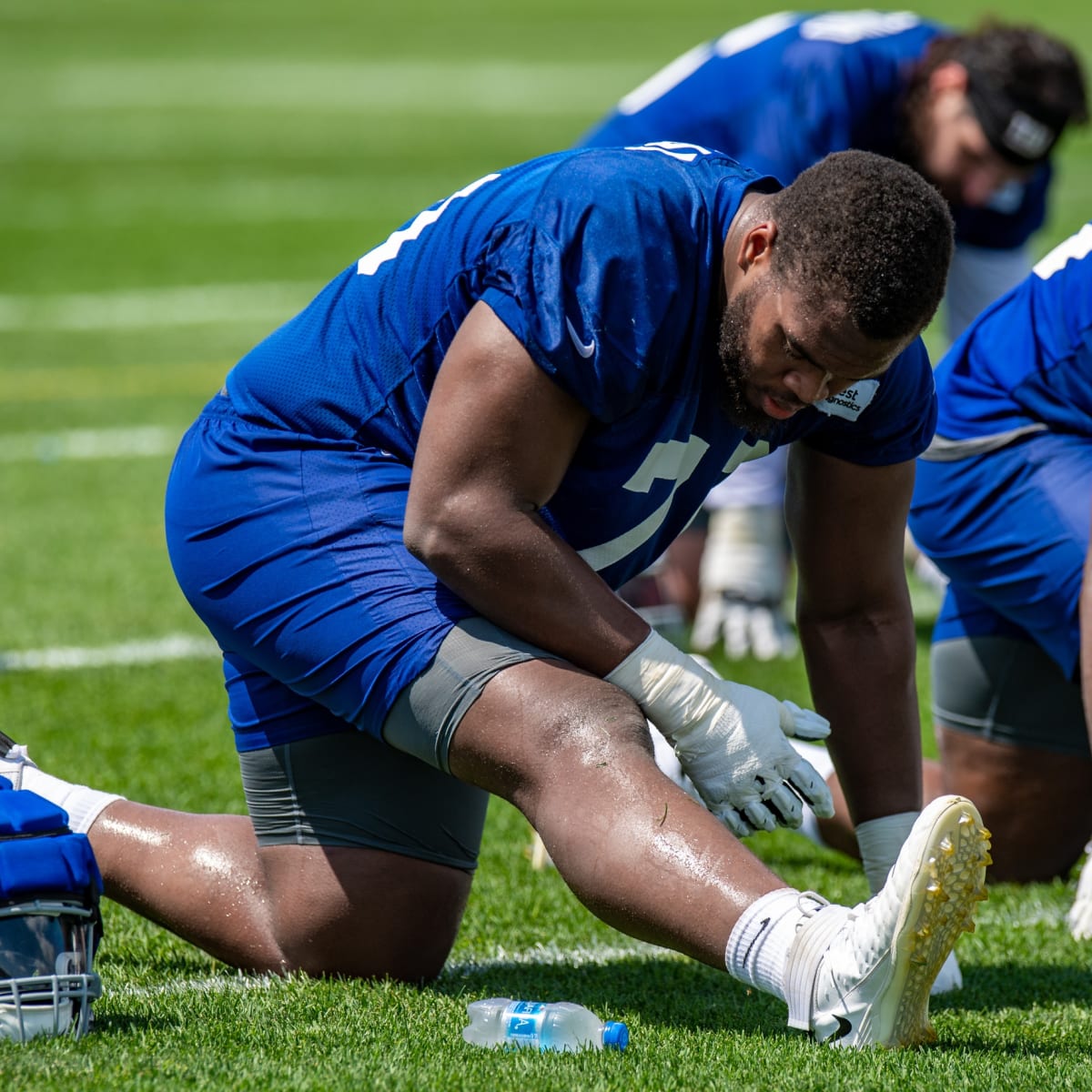 New York Giants RT Evan Neal Looks to Take Big Step in Second