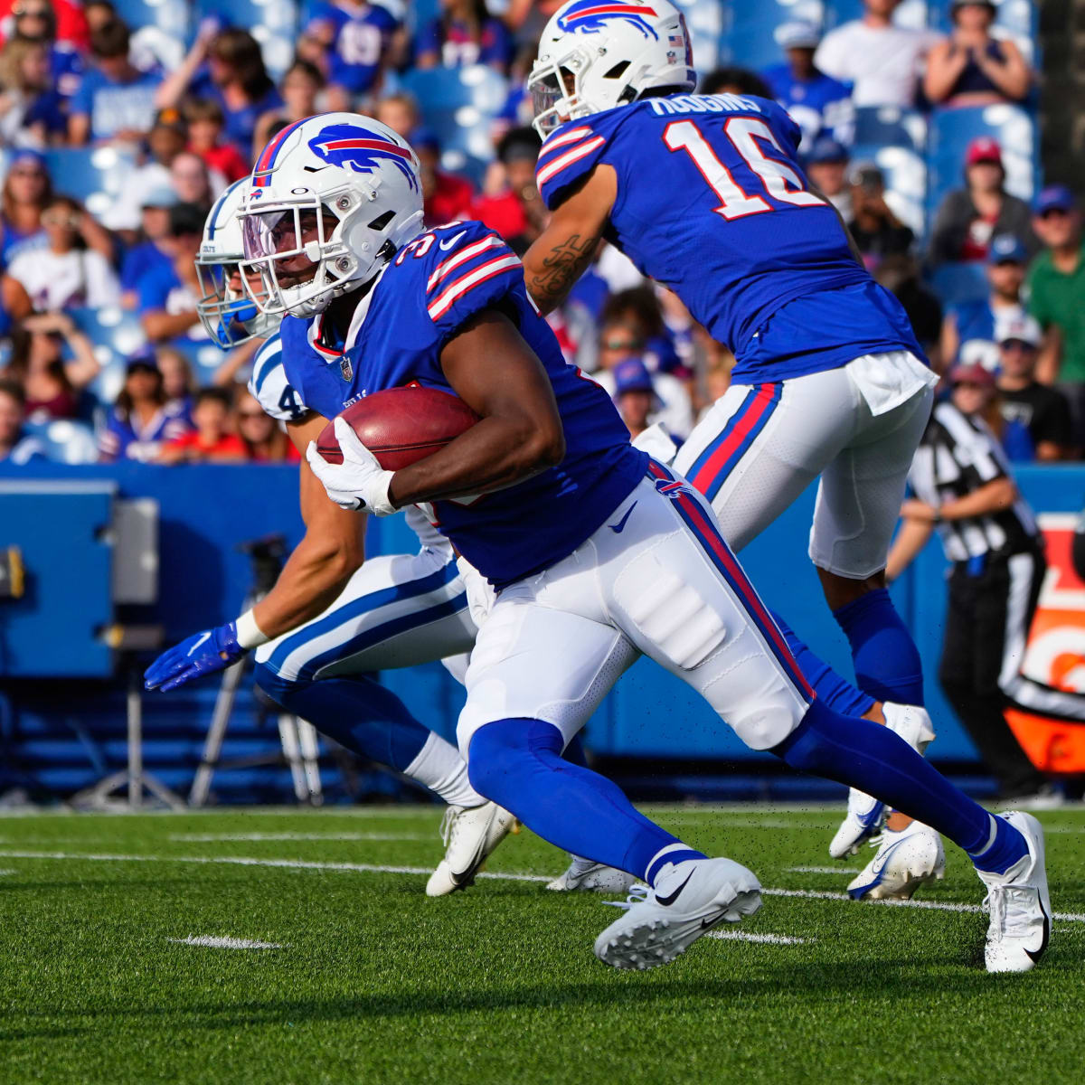 Buffalo Bills camp: Devin Singletary, Zack Moss are exciting RB duo