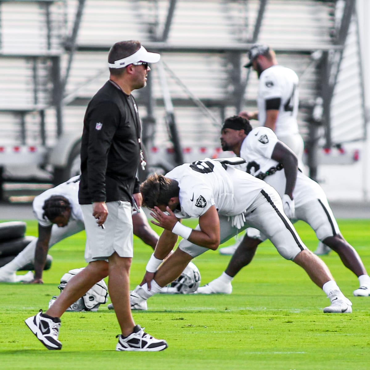 Patriots In Vegas For Joint Practice At Raiders Training Camp