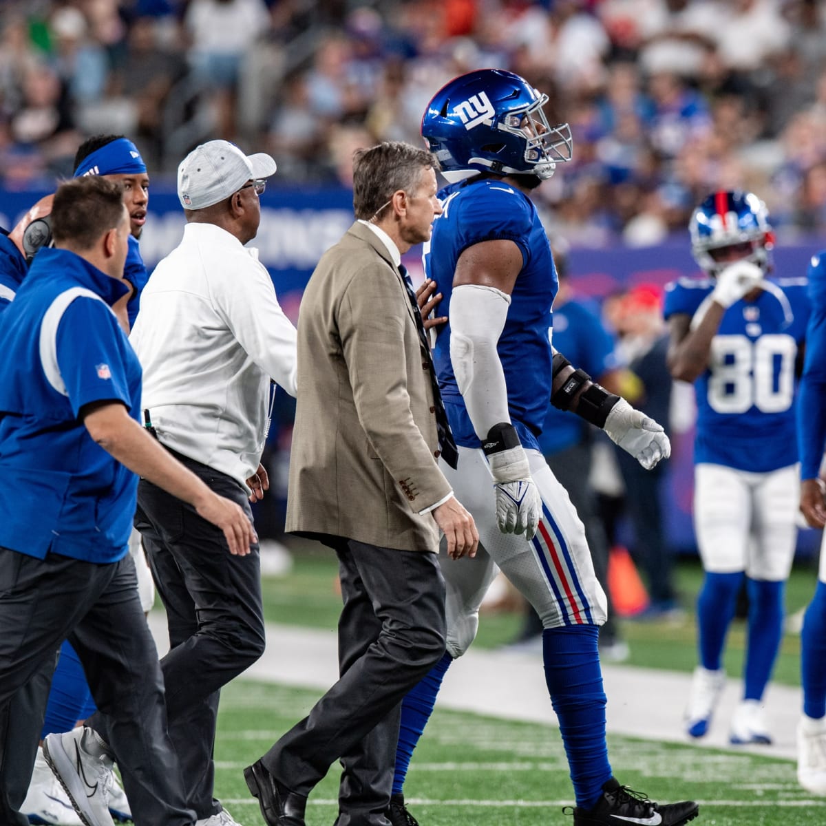 Giants avoid the worst with Kayvon Thibodeaux injury