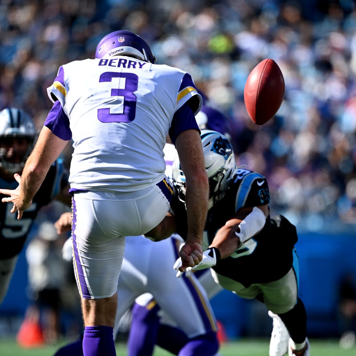 Our UDFA punter Ryan Wright is 245 lbs and ran a 4.6 : r/minnesotavikings