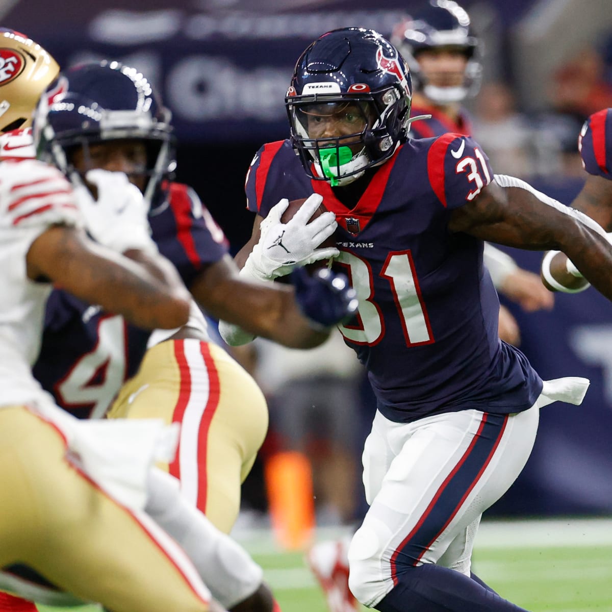 Does Houston Texans RB Dameon Pierce Face Measuring Stick vs. Jacksonville  Jaguars? - Sports Illustrated Houston Texans News, Analysis and More