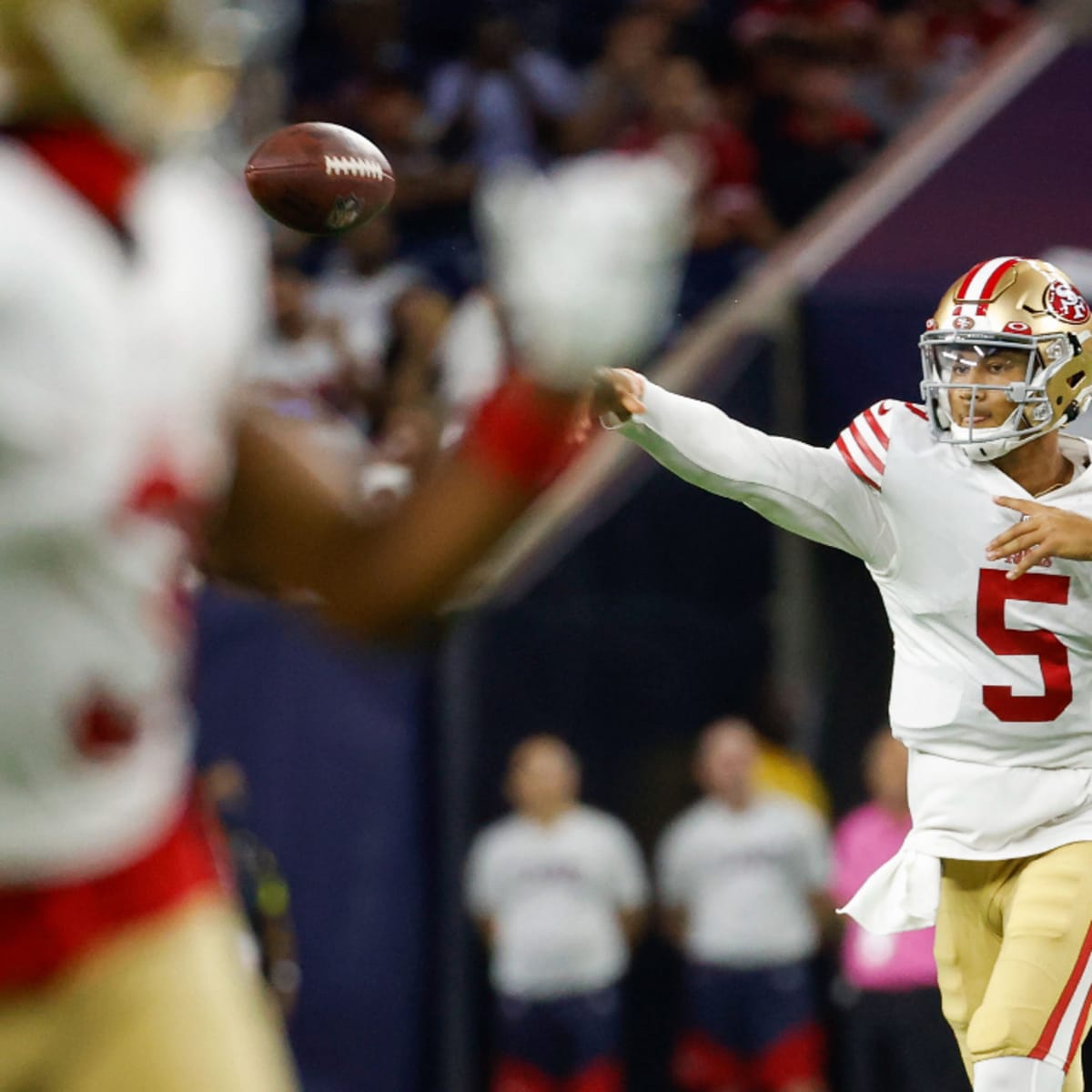 49ers get surprisingly good play from Aaron Banks, Spencer Burford