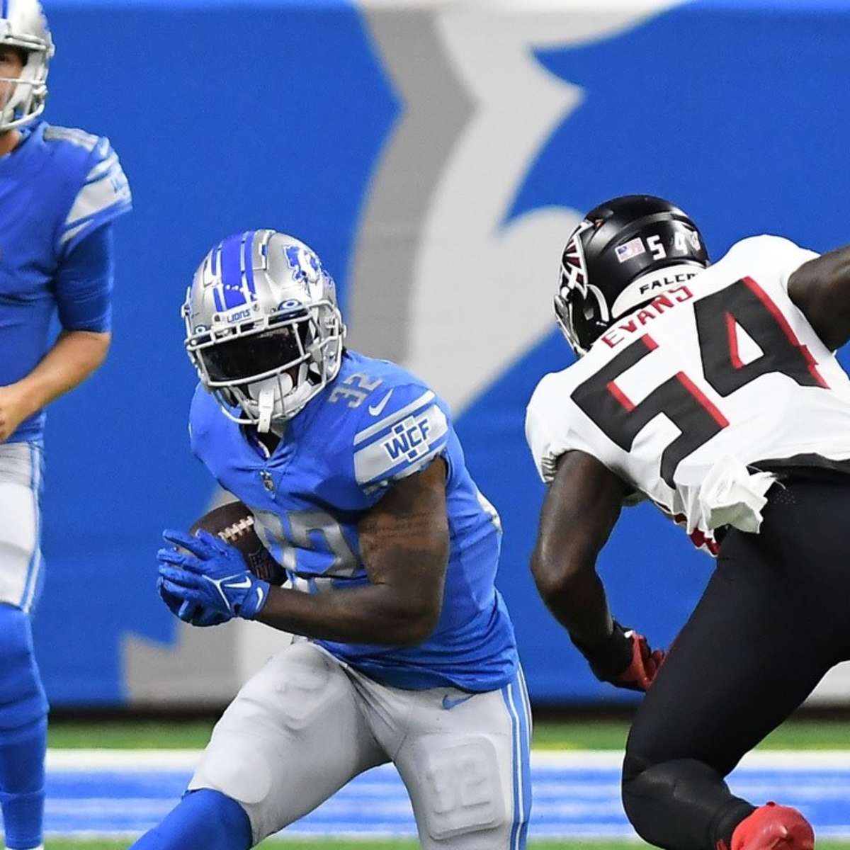 Detroit Lions: Kerryon Johnson to battle with D'Andre Swift for