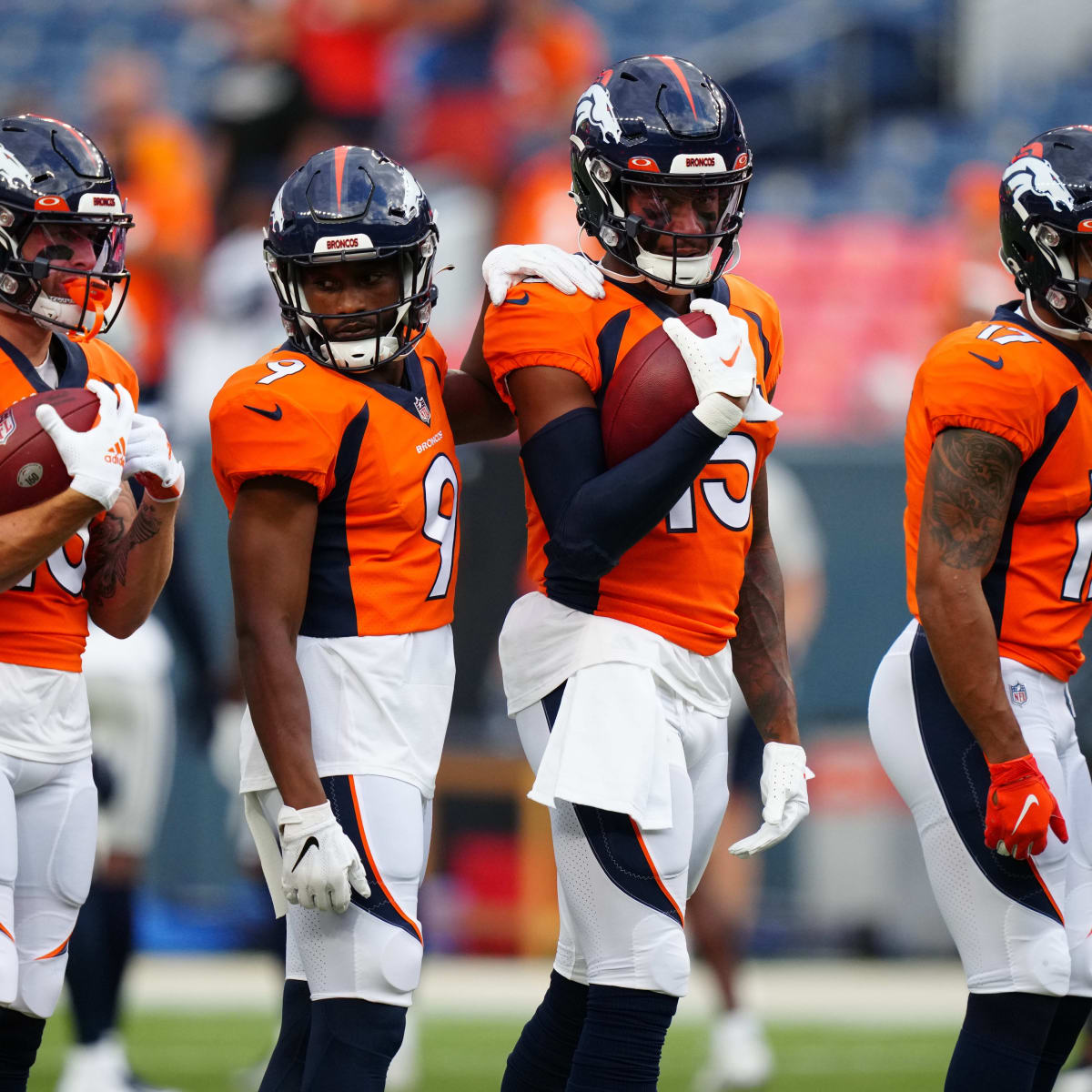 Broncos elevate DE Jonathan Harris and WR Kendall Hinton for Week