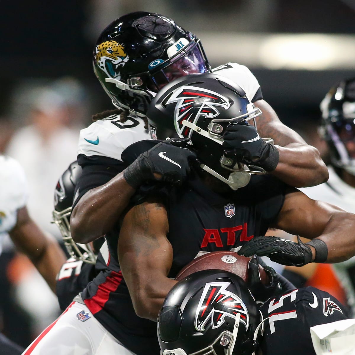 WATCH: Atlanta Falcons RB Caleb Huntley Punches It In For TD vs.  Jacksonville Jaguars - Sports Illustrated Atlanta Falcons News, Analysis  and More