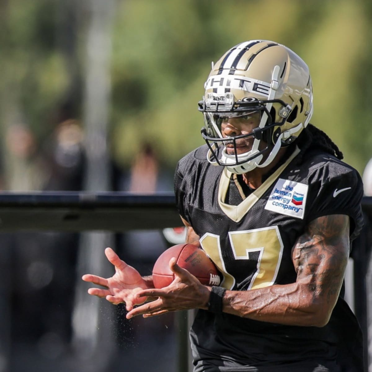 NFL, American Football Herren, USA New Orleans Saints Training Camp, Jul  29, 2022; Metairie, LA