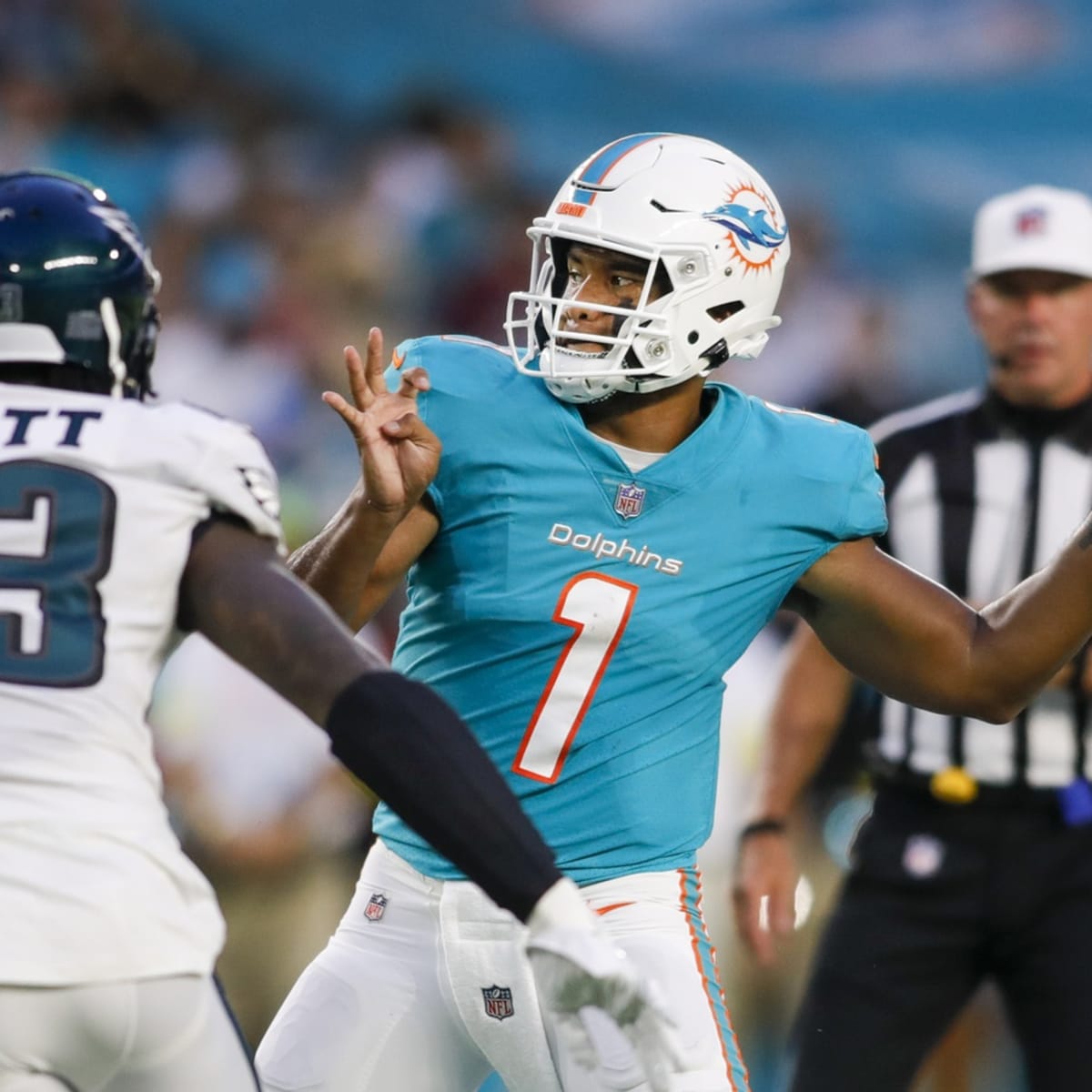 Dolphins-Patriots: Tua Tagovailoa's absence changes the playoff