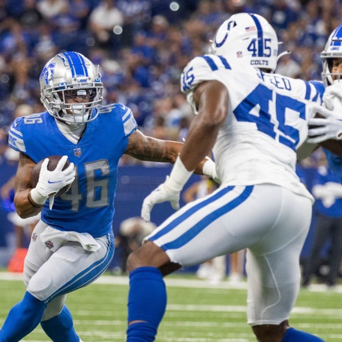 Lions taking battle for RB3 into final preseason game ahead of roster cuts  