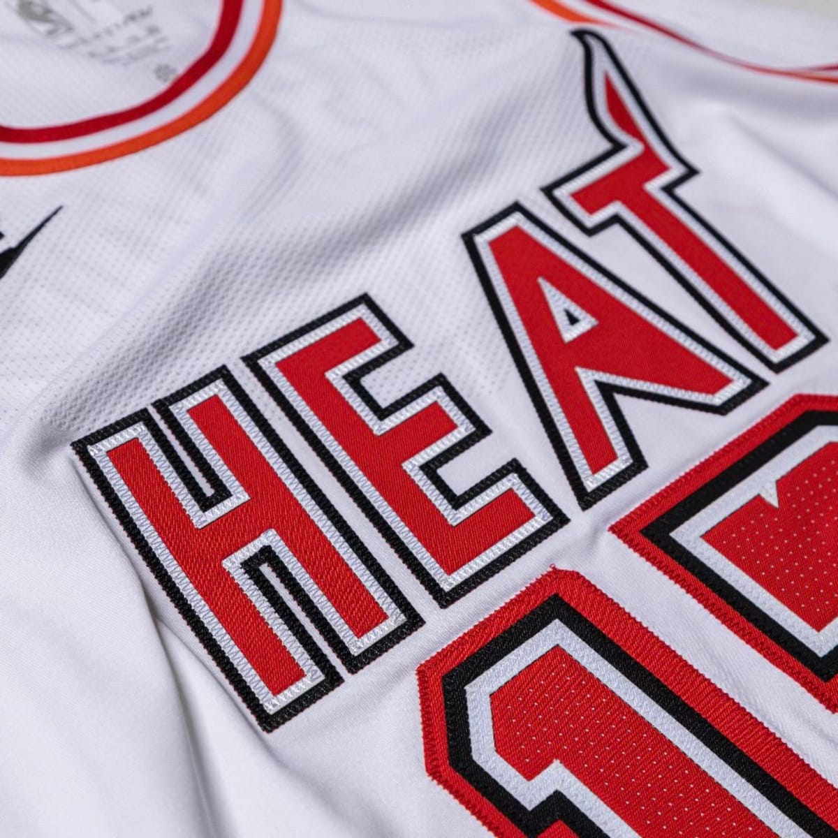 75th Anniversary Miami Heat ADO#13 White NBA Jersey - Kitsociety