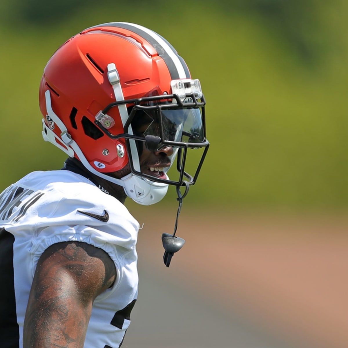 Browns rookie cornerback Greg Newsome