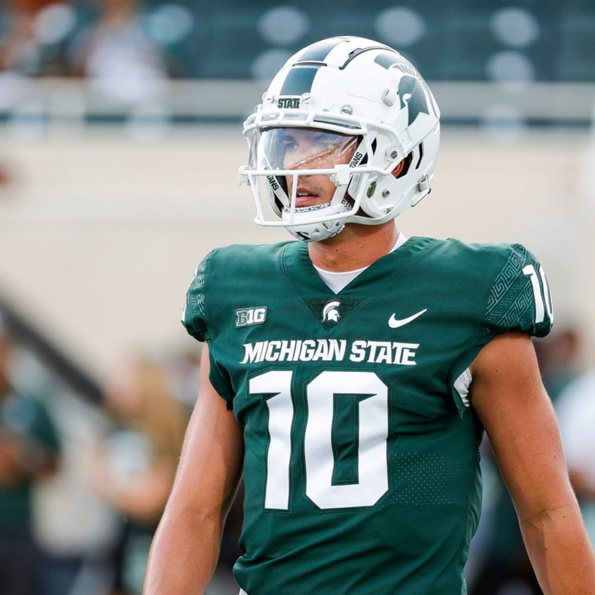 Michigan State QB Payton Thorne on facing dad, a WMU assistant