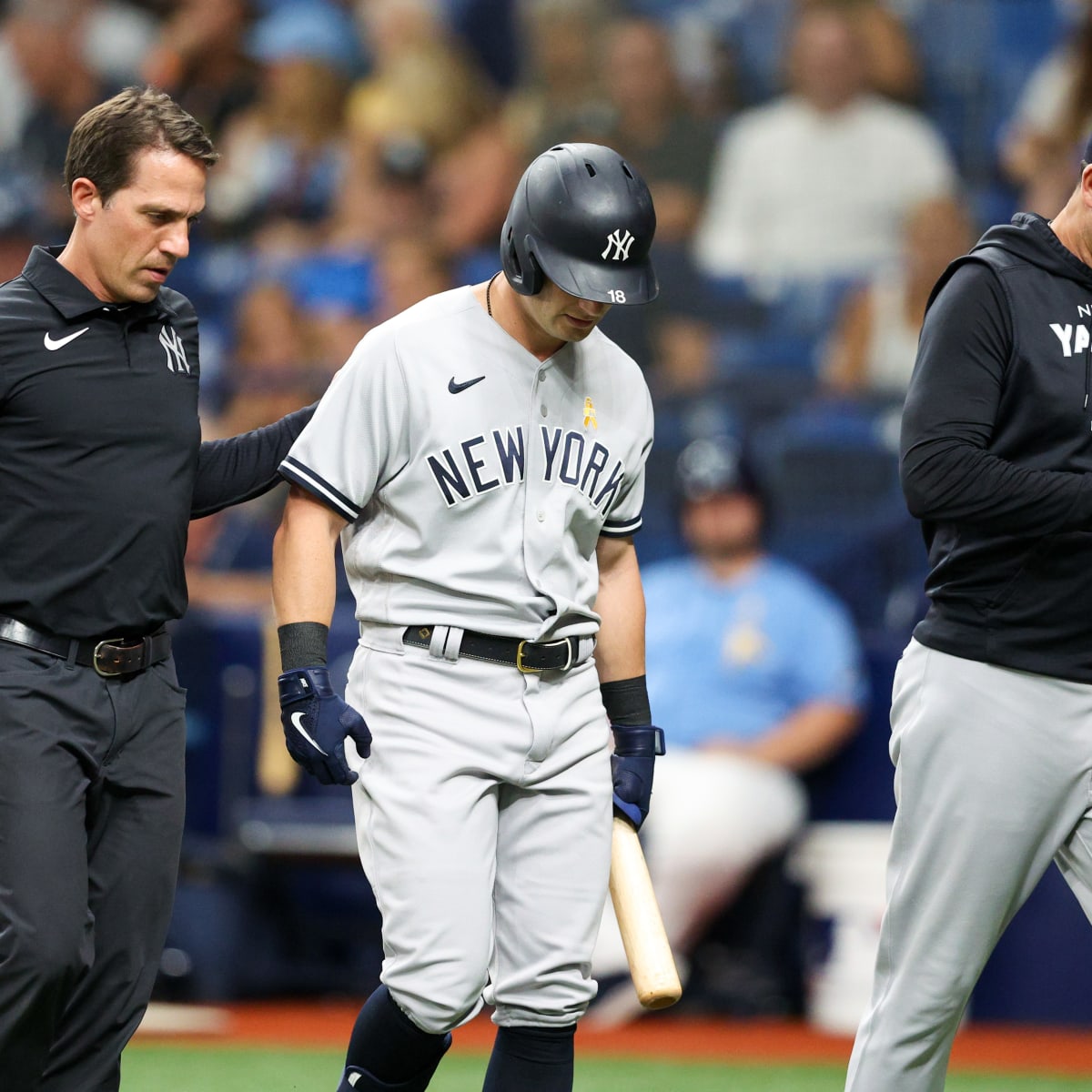 Yankees' Andrew Benintendi rules out regular season return from