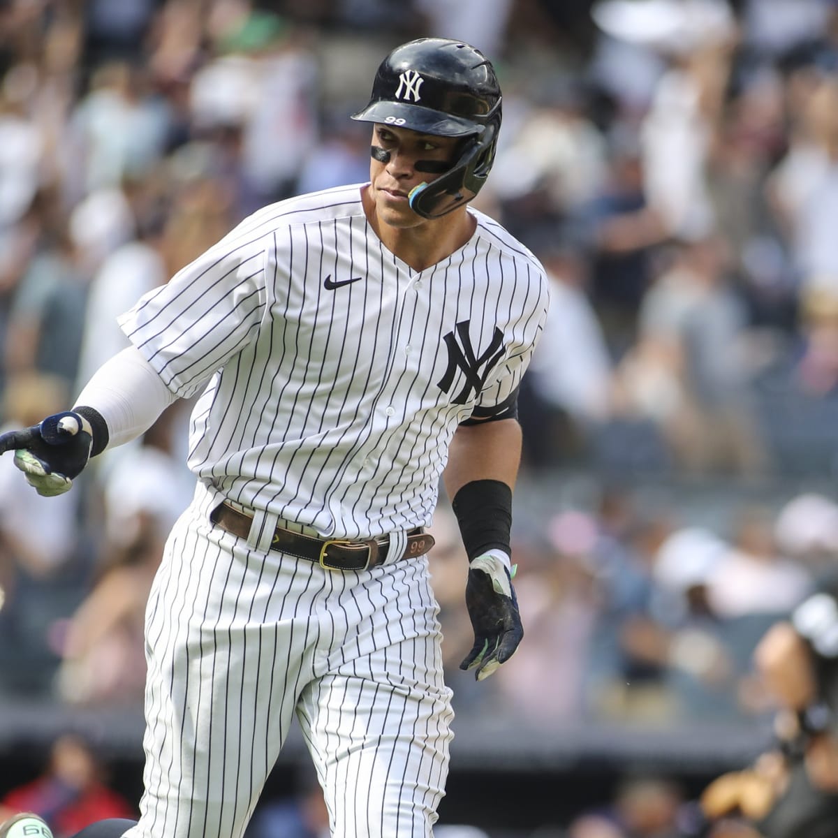 Lot Detail - 2014 Aaron Judge Game Used and Signed Tampa Yankees #59 Heroes  Night Jersey Photo Matched to 7/3/14 - 1 Home Run and 3 RBIs (Resolution &  JSA)