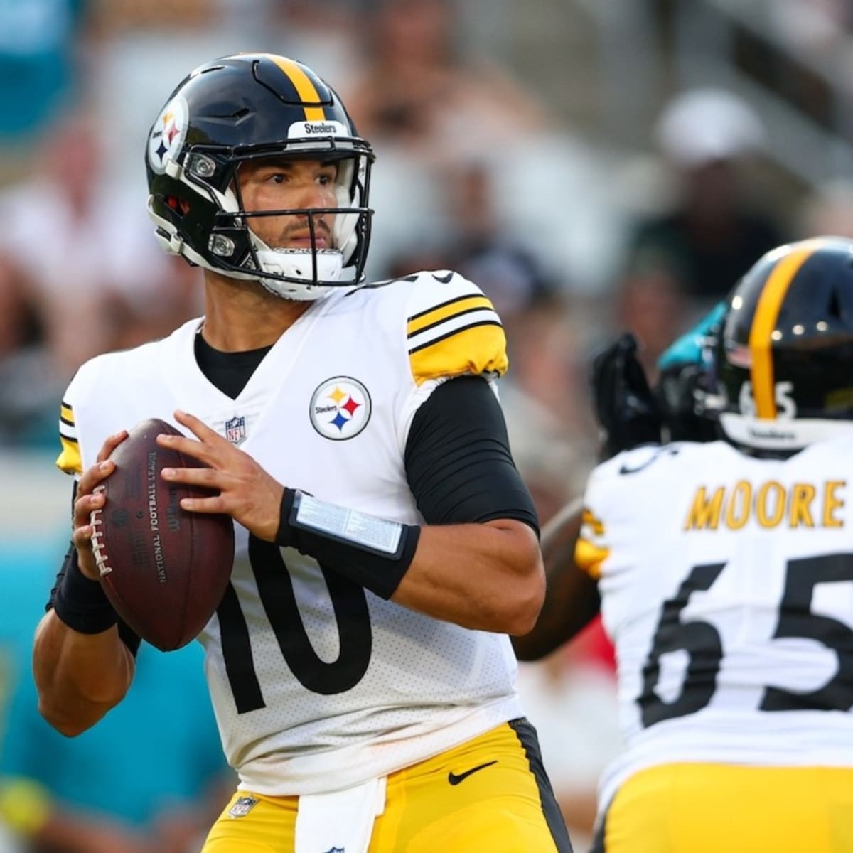 Mitch Trubisky On Starting QB: 'When Coach T Says It, That's When It'll  Need To Be Said' - Steelers Depot