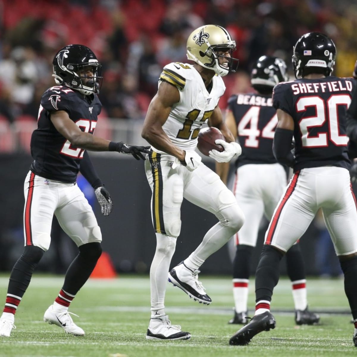 Top Saints receiver Michael Thomas now questionable for tomorrow's Falcons  game - The Falcoholic