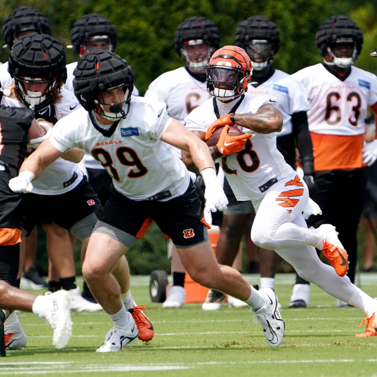 Cincinnati Bengals Injury Roundup: Devin Asiasi Misses Practice, Drew  Sample Improving Ahead of Season Opener - Sports Illustrated Cincinnati  Bengals News, Analysis and More