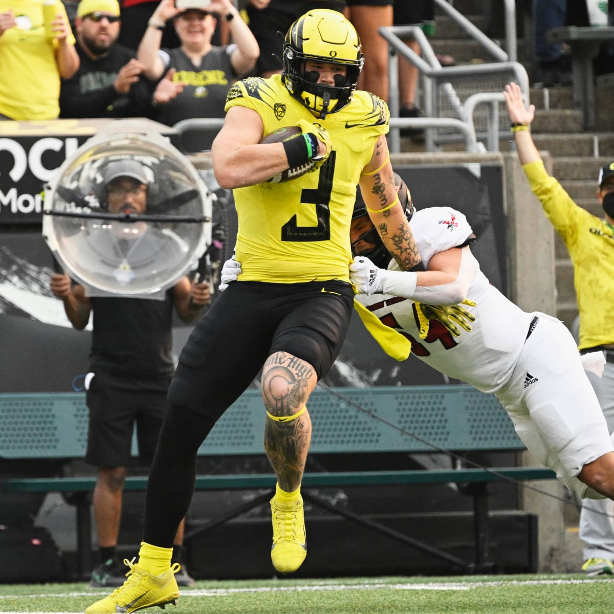 Justin Herbert Oregon Jersey Ducks #10 College Football Yellow